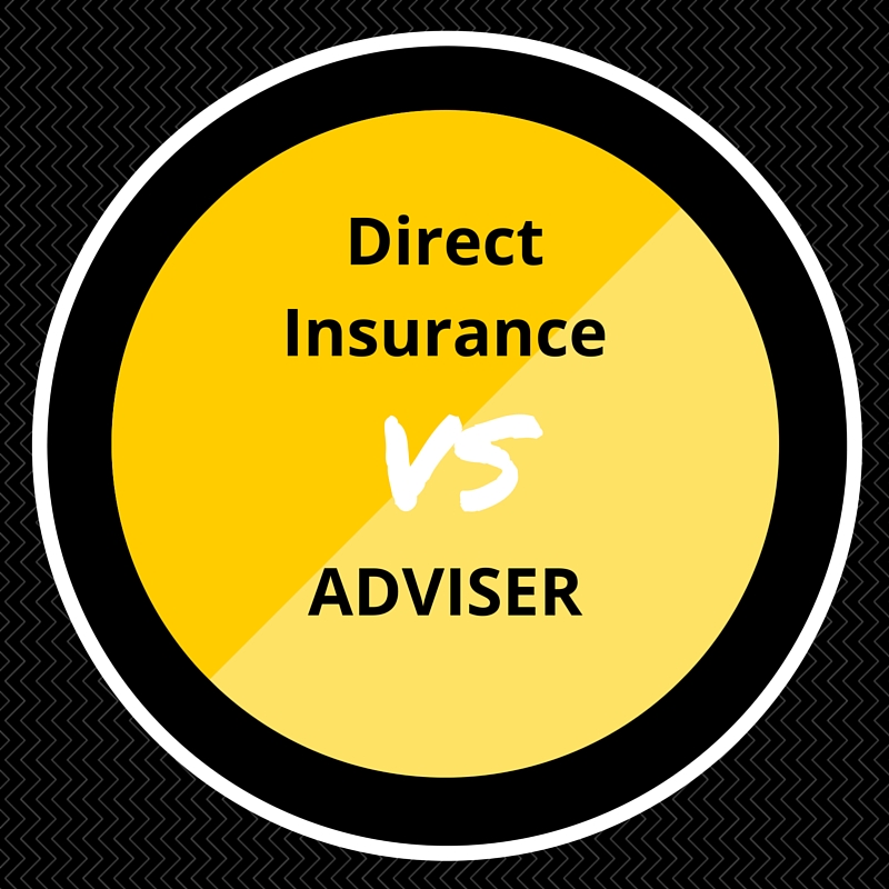 Direct insurance vs adviser